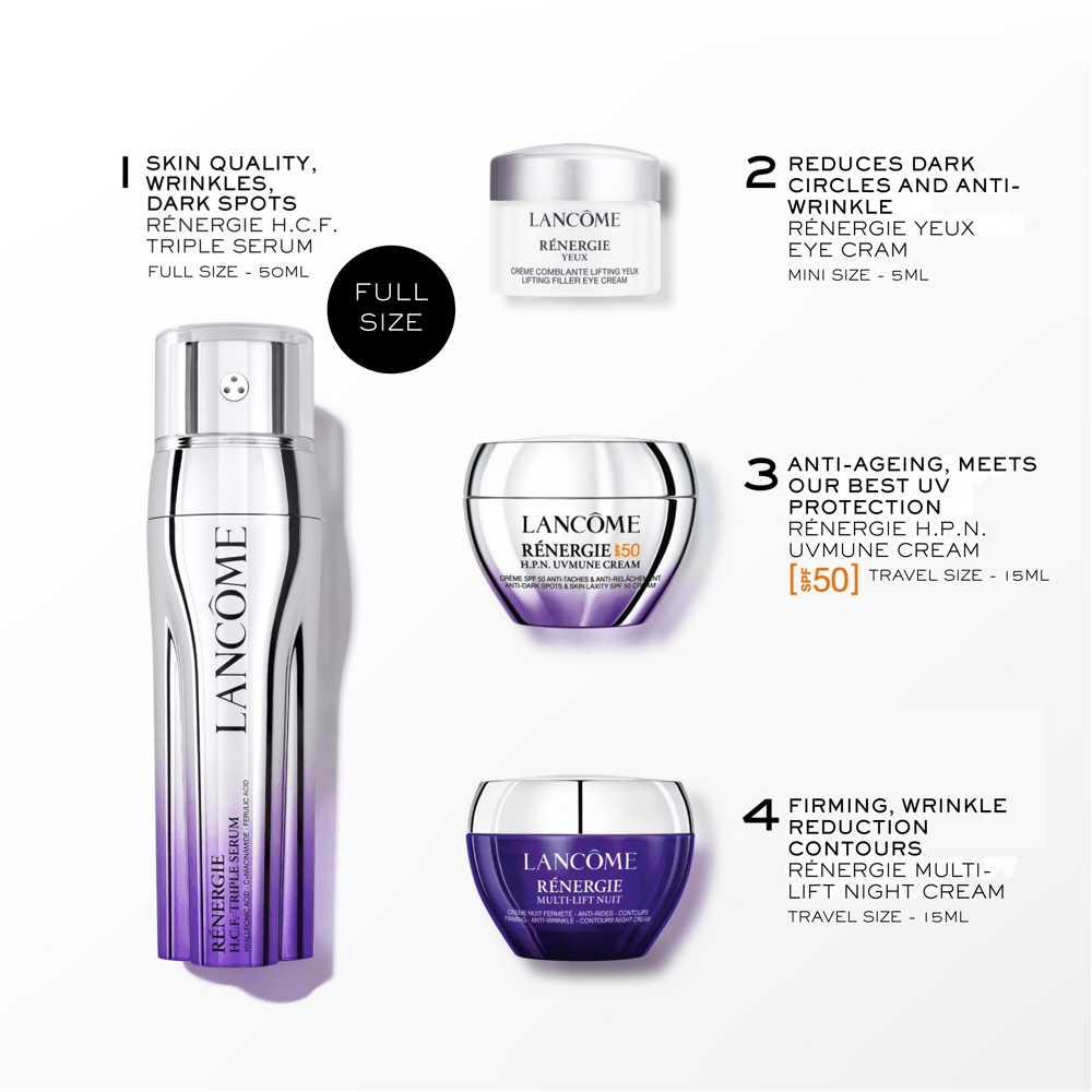 Lancome Renergie Skincare Routine Set